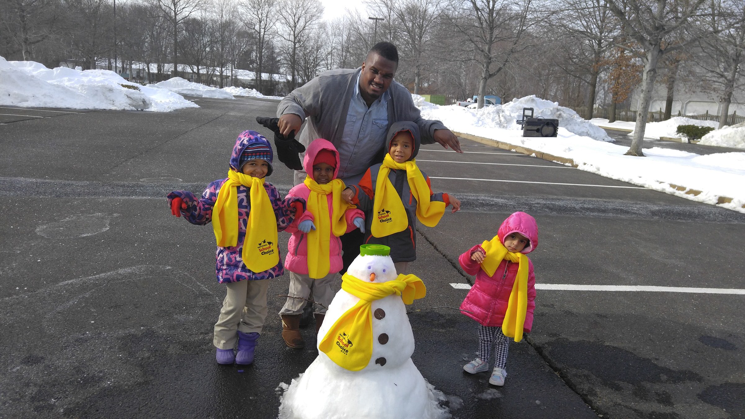 School choice snowman! Kingdom Academy, PA