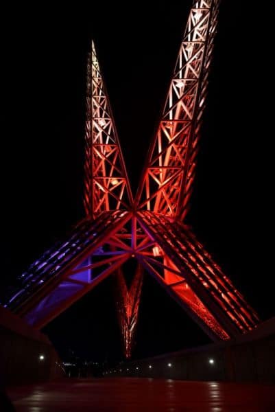 Skydance Bridge, Oklahoma City, OK 2022