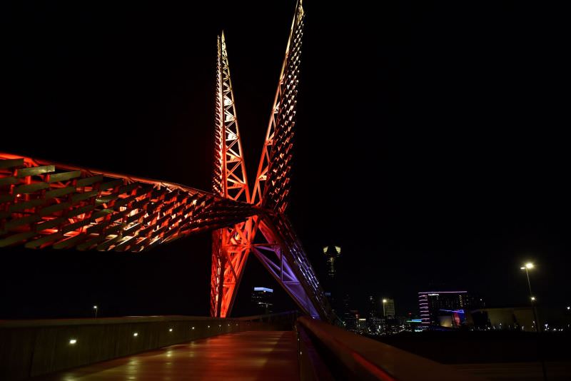 Skydance Bridge, Oklahoma City, OK 2022