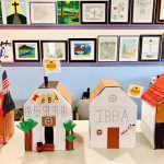 paper houses craft project