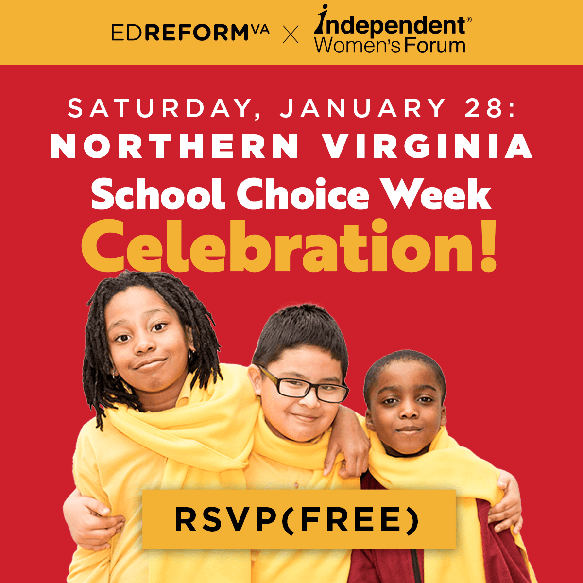 School Choice Celebration in Arlington, Virginia National School