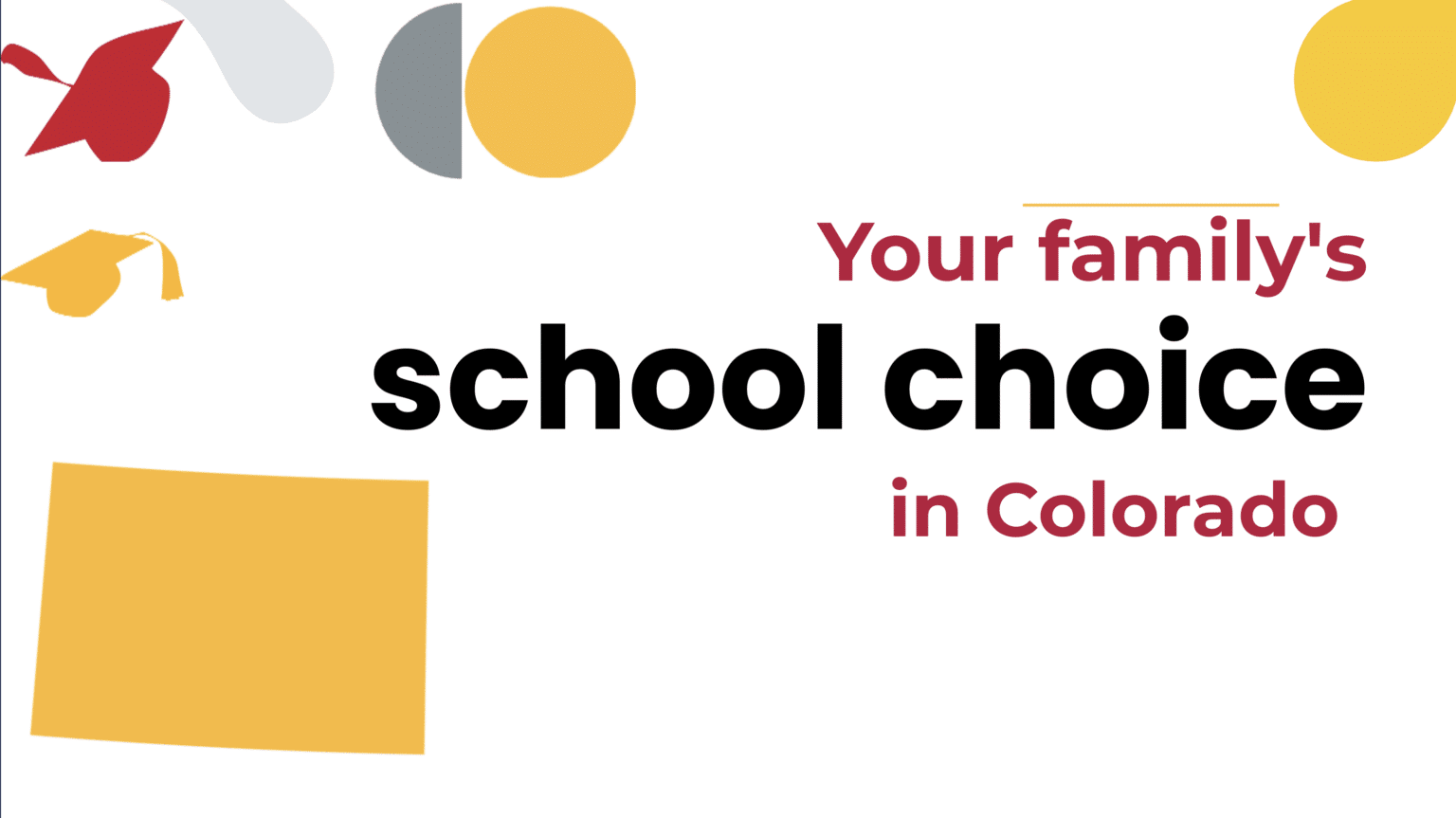 Colorado School Choice - National School Choice Week